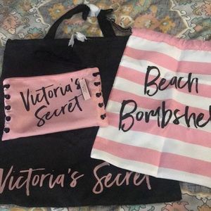 Victoria’s Secret 3 piece bag set NWT